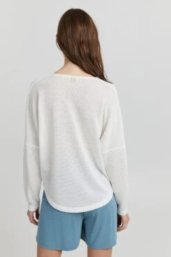 OXMO Basic Pullover Strickpullover KATLA Frauen Weiß / Offwhite 9 OXMO Basic Pullover Strickpullover KATLA Frauen Weiß / Offwhite -OXMO Verkaufs-Shop 334069e0a0b8ba09533576fada9a24bb