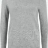 OXMO Basic Pullover Pullover Winova Frauen Grau