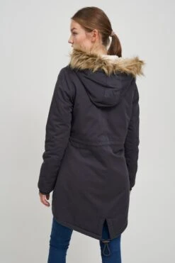 OXMO Jacken Parka ANNA Frauen Dunkelgrau -OXMO Verkaufs-Shop 37766411ccfdfefaf42574250305c9b8