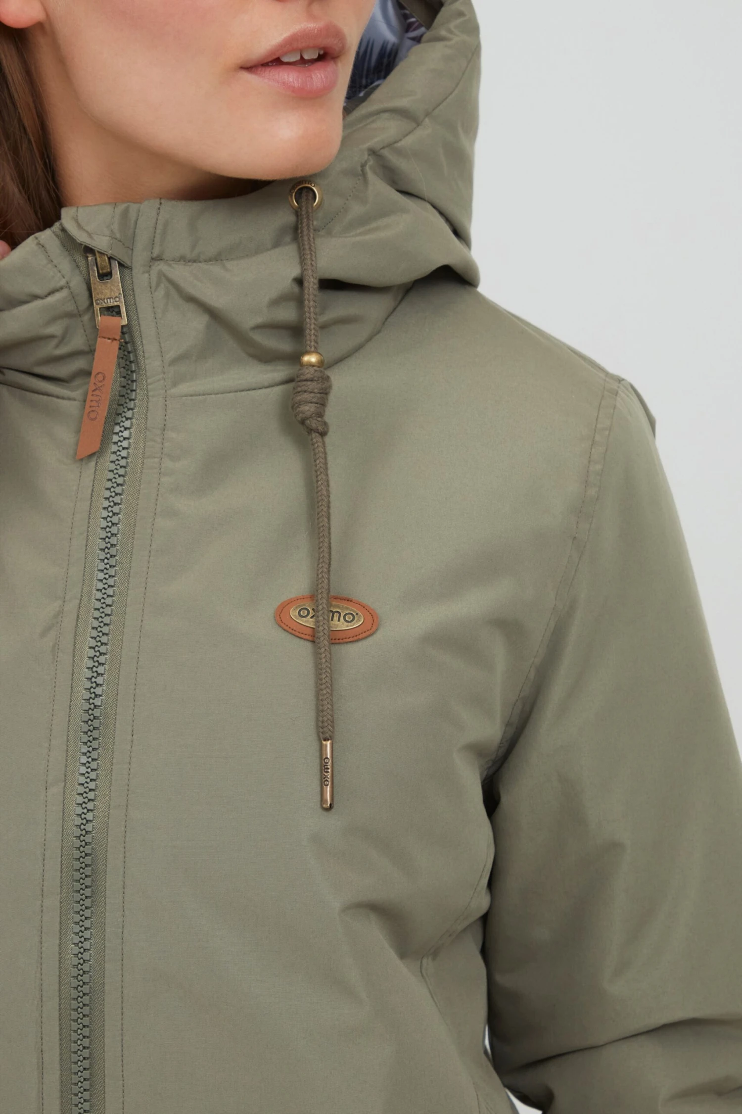 OXMO Winterjacken Winterjacke TANJA Frauen Oliv 5 OXMO Winterjacken Winterjacke TANJA Frauen Oliv – Bild 5