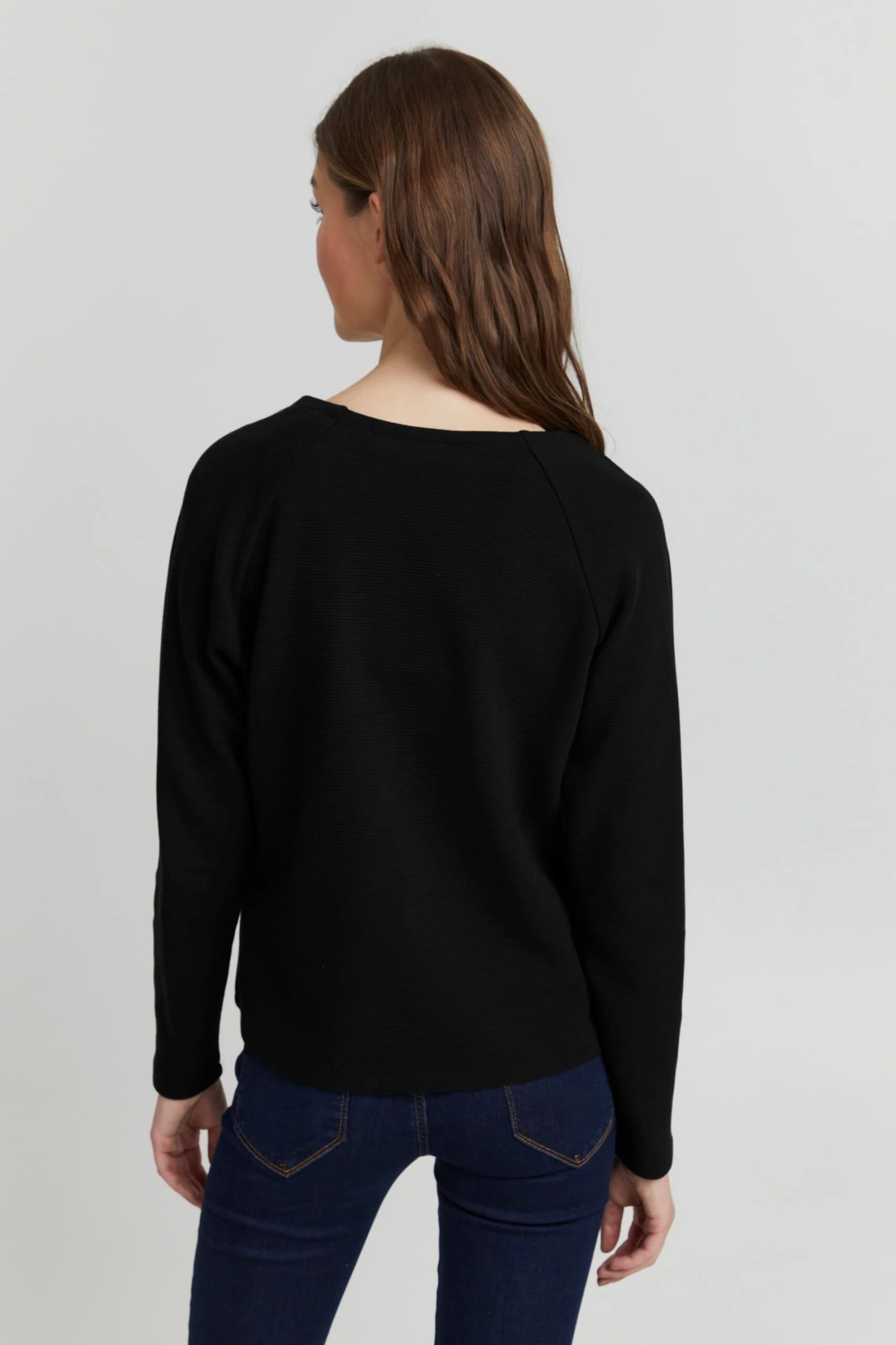 OXMO Sweatjacken Sweatjacke OXJonia Frauen Schwarz 4 OXMO Sweatjacken Sweatjacke OXJonia Frauen Schwarz – Bild 4