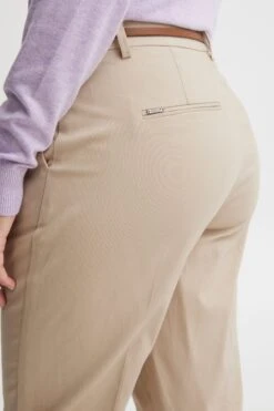 OXMO Stoffhosen Tapered Hose Frauen Beige -OXMO Verkaufs-Shop 3ac47f9ece4bafc00dc15e1c3c380bb5