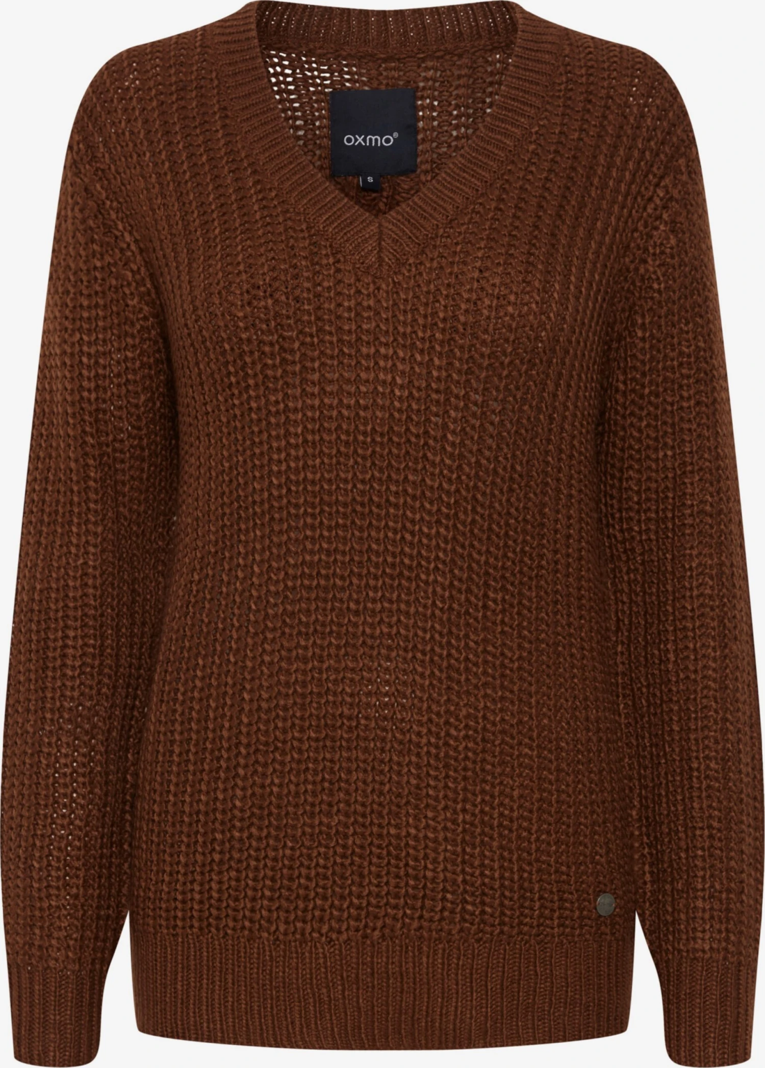 OXMO Basic Pullover Pullover Lavea Frauen Dunkelbraun 1 OXMO Basic Pullover Pullover Lavea Frauen Dunkelbraun