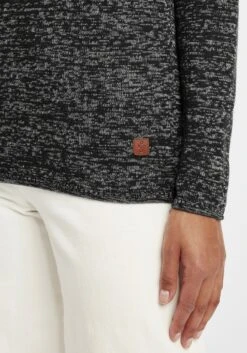 OXMO Feinstrickpullover Strickpullover Daniela Frauen Schwarz -OXMO Verkaufs-Shop 3bf7e8a10794a422e32f5bba463d8493