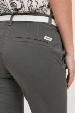 OXMO Chinos Slimfit Hose Chakira Frauen Grau / Basaltgrau -OXMO Verkaufs-Shop 3c0a34f862e3d619c7e43250706b2c60