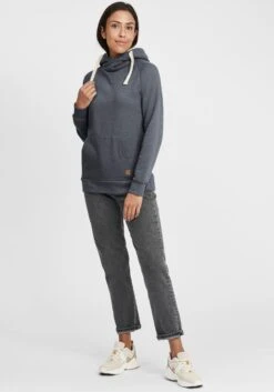 OXMO Hoodies Hoodie Julia Frauen Taubenblau -OXMO Verkaufs-Shop 3c43eb92ebae35ffbeb099a4a58d304e