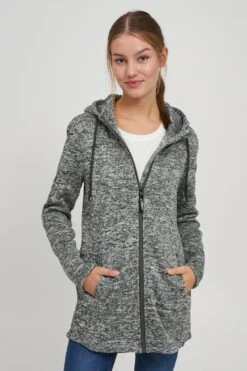 OXMO Outdoorjacken Fleecejacke Kaira Frauen Dunkelgrau 7 OXMO Outdoorjacken Fleecejacke Kaira Frauen Dunkelgrau -OXMO Verkaufs-Shop 3d7e692bedf4e748c35669a8466daf00