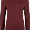 OXMO Pullover Rollkragenpullover Wina Frauen Braun