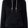 OXMO Kapuzenpullover Hoodie ANNIKEN Frauen Dunkelblau