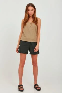 OXMO Hosen Loosefit Shorts OXLINA Frauen Grau -OXMO Verkaufs-Shop 3eb02304216180b32df7f63f8f2ad9cf