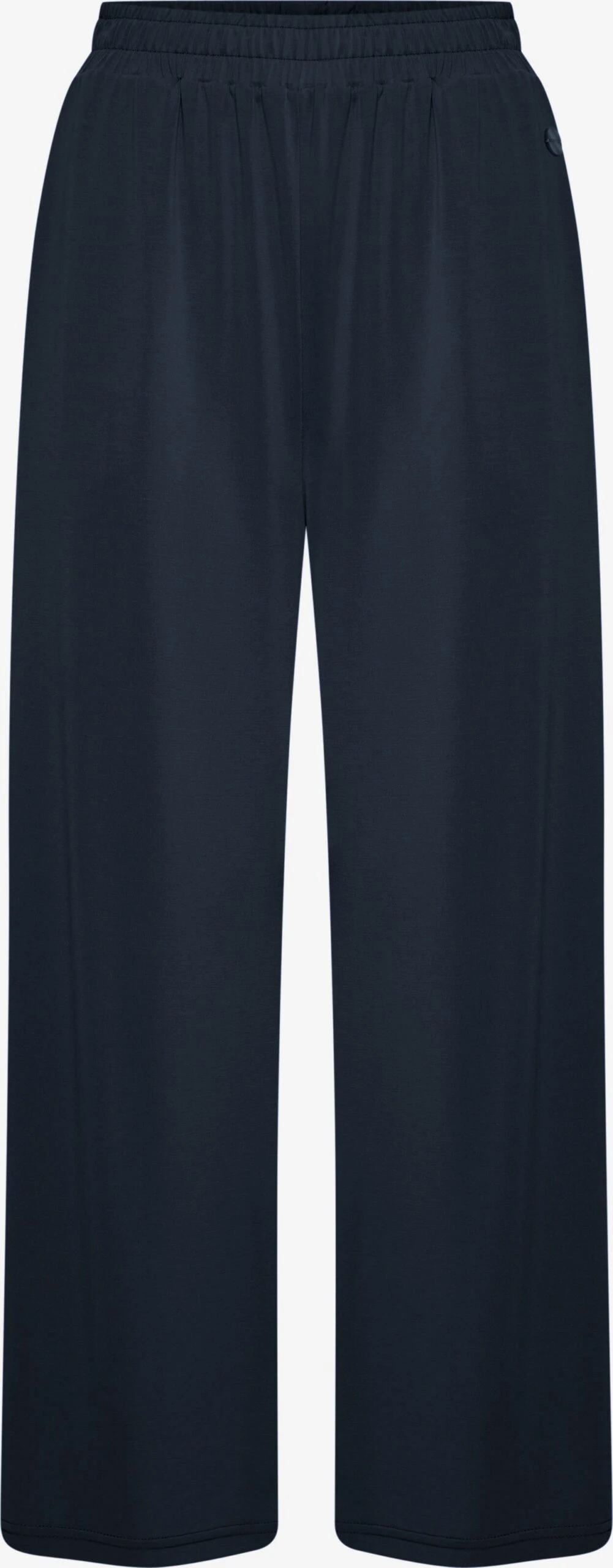 OXMO Stoffhosen Wide Leg Stoffhose OXBryndis Frauen Dunkelblau / Blaumeliert 1 OXMO Stoffhosen Wide Leg Stoffhose OXBryndis Frauen Dunkelblau / Blaumeliert