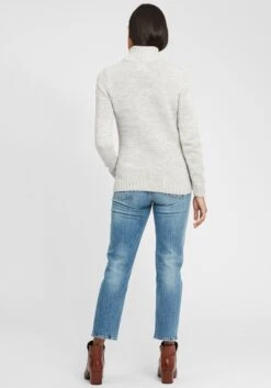 OXMO Rollkragenpullover Strickpullover Philicita Frauen Grau -OXMO Verkaufs-Shop 41299f0b3a0199d3ab166ce6c8dea78d