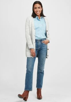 OXMO Strickjacken Strickjacke Philemona Frauen Grau / Hellgrau -OXMO Verkaufs-Shop 418e01d2b760ad00380be2c56c0391e6