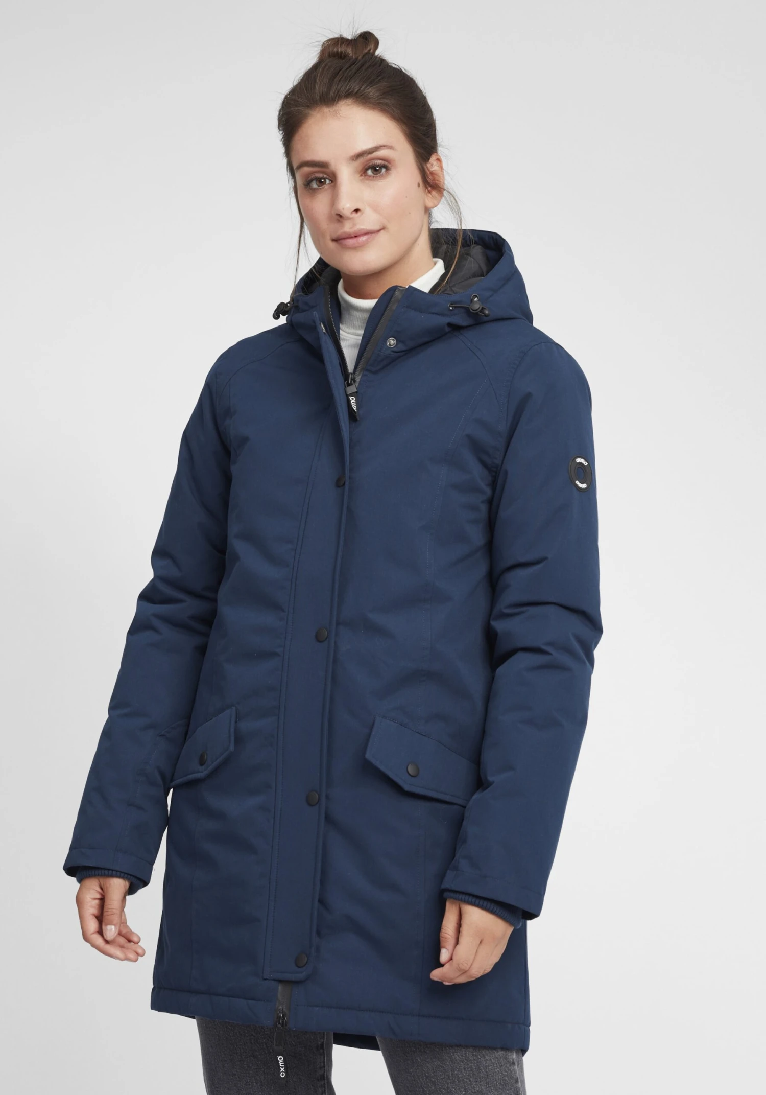 OXMO Jacken Parka Tamila Frauen Dunkelblau 2 OXMO Jacken Parka Tamila Frauen Dunkelblau – Bild 2