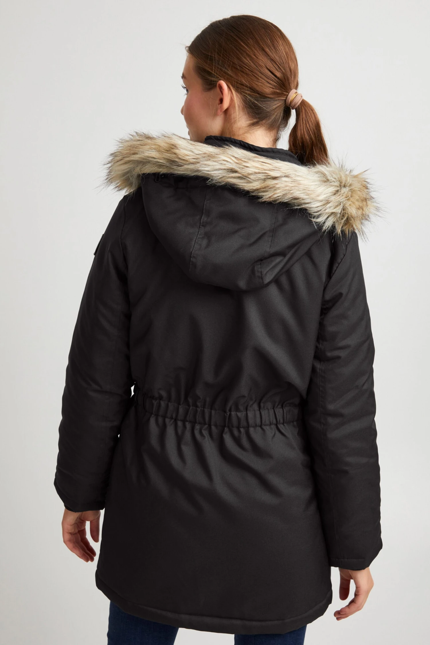 OXMO Winterjacken Winterjacke Maribel Frauen Schwarz 4 OXMO Winterjacken Winterjacke Maribel Frauen Schwarz – Bild 4