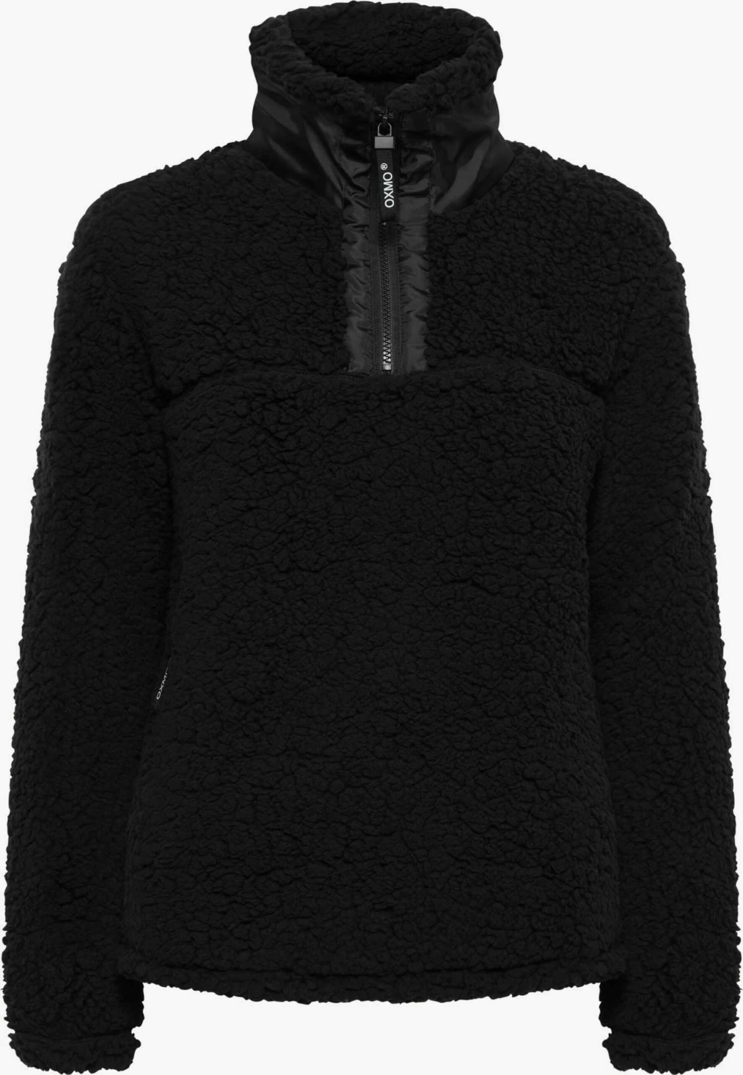 OXMO Pullover Troyer ELINA Frauen Schwarz 1 OXMO Pullover Troyer ELINA Frauen Schwarz