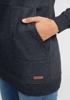 OXMO Longpullover Hoodie Vilma Frauen Grau -OXMO Verkaufs-Shop 4a12b18af8c355ecb052c70db3ea6265