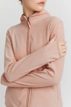 OXMO Outdoorjacken Fleecejacke Rikka Frauen Rosa -OXMO Verkaufs-Shop 4a194cd11ba0e8d35c0433a780ba2c36