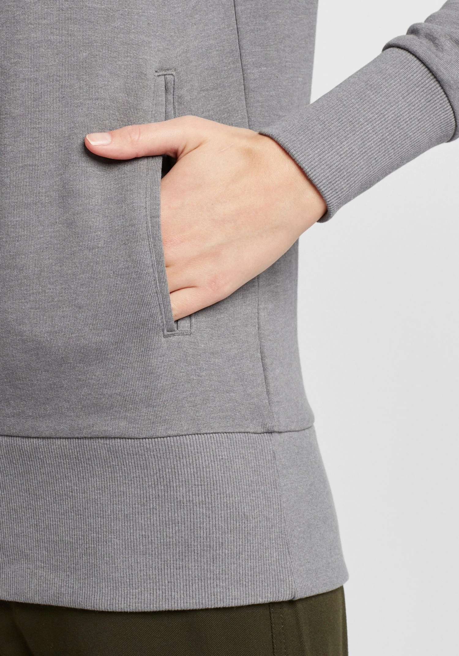 OXMO Hoodies Hoodie Puja Frauen Grau 6 OXMO Hoodies Hoodie Puja Frauen Grau – Bild 6