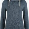 OXMO Hoodies Hoodie Vicky Hood Frauen Blau
