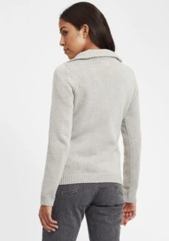OXMO Rollkragenpullover Strickpullover Carry Frauen Grau -OXMO Verkaufs-Shop 4ed7c42d27a2b7fbd040c00f82467562