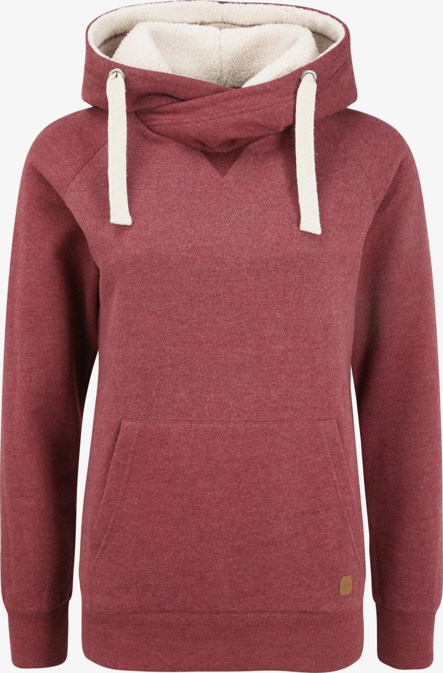 OXMO Hoodies Hoodie Julia Pile Frauen Rot / Bordeaux 1 OXMO Hoodies Hoodie Julia Pile Frauen Rot / Bordeaux