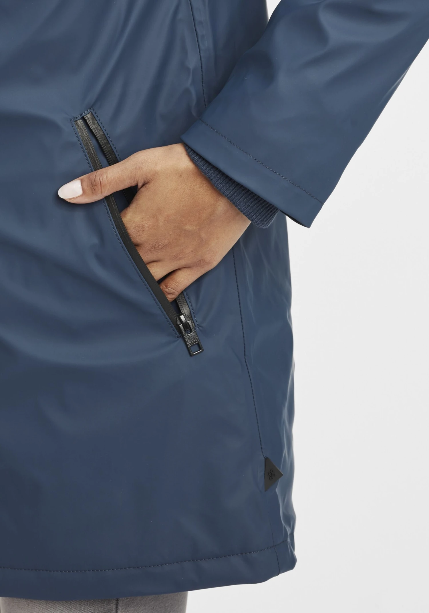 OXMO Übergangsjacken Regenjacke Janina Frauen Blau 6 OXMO Übergangsjacken Regenjacke Janina Frauen Blau – Bild 6