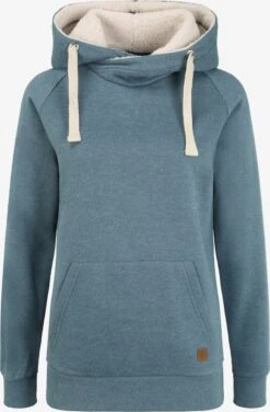 OXMO Hoodies Hoodie Julia Pile Frauen Blau / Hellblau
