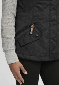 OXMO Westen Longweste Belissa Frauen Schwarz -OXMO Verkaufs-Shop 5189b457c008d536884fa1c629b18019