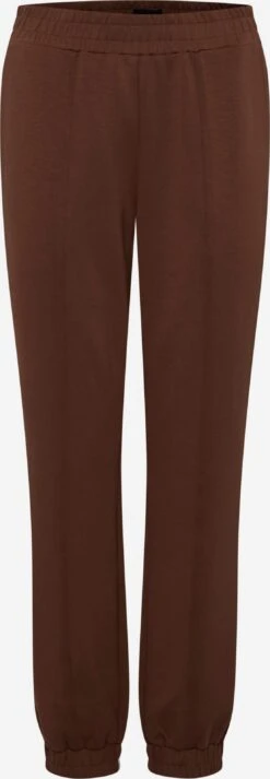 OXMO Stoffhosen Loosefit Jogger Pants OXPEARL Frauen Braun