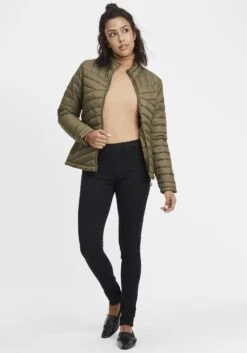 OXMO Übergangsjacken Steppjacke Leppa Frauen Grün -OXMO Verkaufs-Shop 533c4fefc41fe4340b3fd0500a53f43b