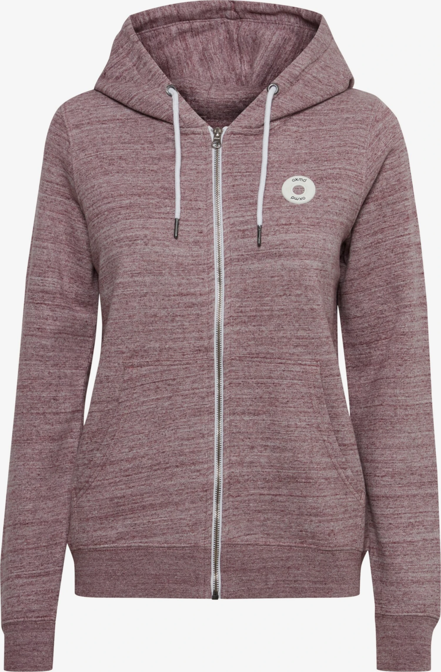 OXMO Sweatjacken Kapuzensweatjacke HELNA Frauen Braunmeliert 1 OXMO Sweatjacken Kapuzensweatjacke HELNA Frauen Braunmeliert