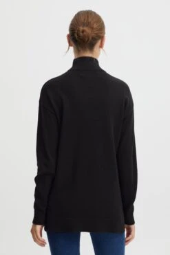 OXMO Pullover Strickpullover Ratina Frauen Schwarz -OXMO Verkaufs-Shop 54deac37bb0eb48cb312e8a6442cc6ab