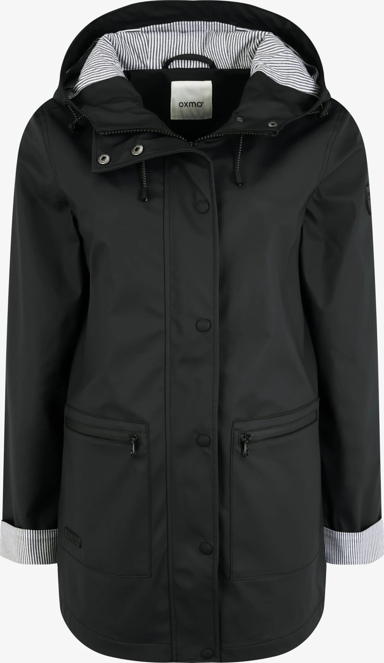 OXMO Übergangsjacken Regenjacke Becky Frauen Schwarz 1 OXMO Übergangsjacken Regenjacke Becky Frauen Schwarz