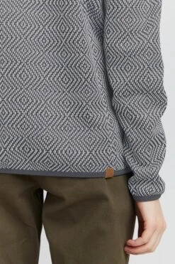 OXMO Outdoorjacken Fleecejacke Pebbles Frauen Grau -OXMO Verkaufs-Shop 57f662dafbb708b127032313a715b44f