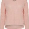 OXMO Basic Pullover Pullover Katla Frauen Rosa