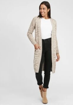 OXMO Strickjacken Strickjacke Philetta Frauen Beige -OXMO Verkaufs-Shop 59b1c55b5b54cfa8a2aa5d810f62234c