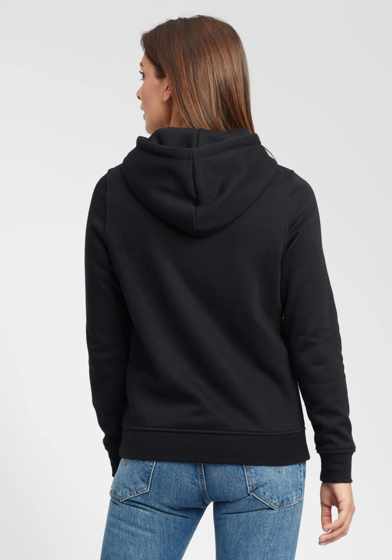 OXMO Hoodies Hoodie Owena Frauen Schwarz 4 OXMO Hoodies Hoodie Owena Frauen Schwarz – Bild 4