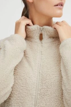 OXMO Sweatjacken Kapuzensweatshirtjacke Frauen Beige 9 OXMO Sweatjacken Kapuzensweatshirtjacke Frauen Beige -OXMO Verkaufs-Shop 5b55279c84dbc3e9b5ccc03178a84eff