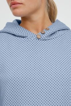OXMO Pullover Kapuzenpullover Vera Frauen Hellblau -OXMO Verkaufs-Shop 5b6e5b36997933da9923e3ecef3d30fb