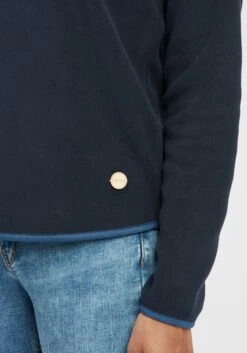 OXMO Übergangsjacken Sweatshirt Malita Frauen Blau -OXMO Verkaufs-Shop 5bb4a98f2ba5eac687a6b8f863b0507e