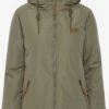 OXMO Winterjacken Winterjacke Tekla Frauen Oliv