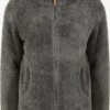 OXMO Sweatjacken Sweatjacke Telsa Frauen Grau