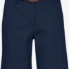 OXMO Hosen Regular Shorts Daney Frauen Blau