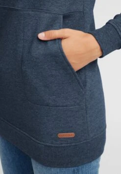 OXMO Longpullover Hoodie Vilma Frauen Blau 11 OXMO Longpullover Hoodie Vilma Frauen Blau -OXMO Verkaufs-Shop 5eb6f20e8893e4b4efad34c3bb6ad728