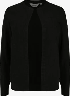 OXMO Strickjacken Strickjacke Kalotta Frauen Schwarz