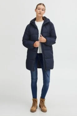 OXMO Winterjacken Winterjacke Bodil Frauen Navy / Dunkelblau 9 OXMO Winterjacken Winterjacke Bodil Frauen Navy / Dunkelblau -OXMO Verkaufs-Shop 60ce7c0fb663e9fc52affae8d03832ca