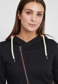 OXMO Sweatjacken Sweatjacke Vicky Frauen Schwarz -OXMO Verkaufs-Shop 60fb0fe48840b1fe70fc7dbf5ca19bd6