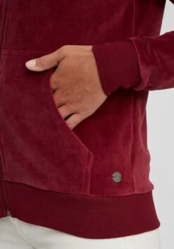 OXMO Sweatjacken Kapuzensweatjacke Nicky Frauen Rot -OXMO Verkaufs-Shop 6330baba763cc98ca396fa8122357ea5