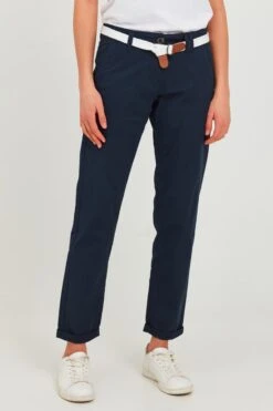 OXMO Chinos Slimfit Chinohose Chakira Frauen Navy -OXMO Verkaufs-Shop 64e1504713d35c8c4c85c0e96009b7eb